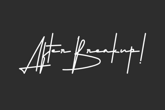 After Breakup Font Review