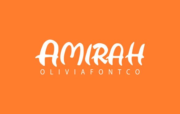 Amirah Handwritten Font Helps Small Businesses Build Consistent Brand Identity
