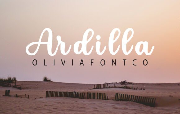 Ardilla: A Romantic Handwritten Font