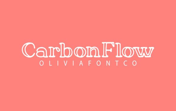 Carbonflow: A Handwritten Font with Editorial Warmth