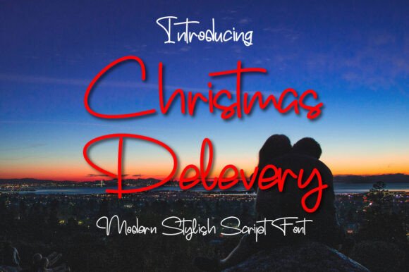 Christmas Delevery Font for Memorable Design