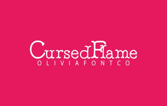 Cursedflame: A Handwritten Script Font Built for Digital Branding and Web Design
