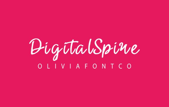Digitalspire: A Handwritten Font That Balances Romance and Readability