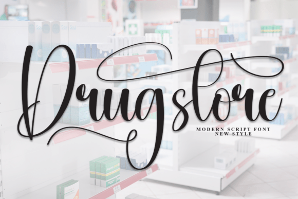 Drugstore Font for Handmade Creations