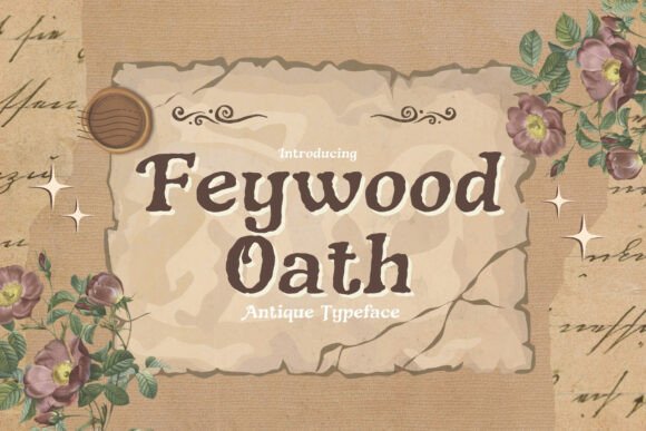 Feywood Oath: A Handwritten Font That Sharpens Campaign Messaging