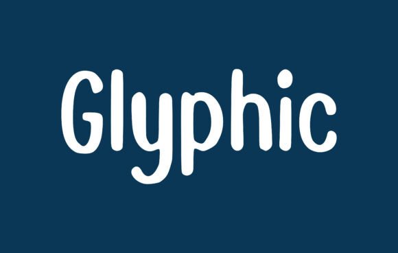 Glyphic: A Handwritten Font That Brings Warmth to Editorial Design