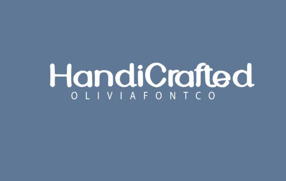 Handicrafted: An Authentic Handwritten Font for Creative Work