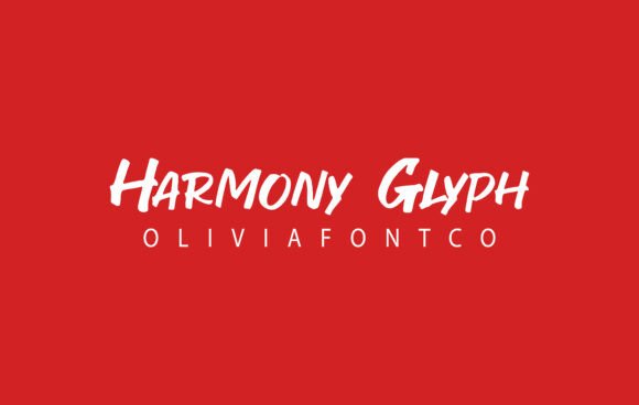 Harmony Glyph: A Handwritten Font for Modern Brand Campaigns