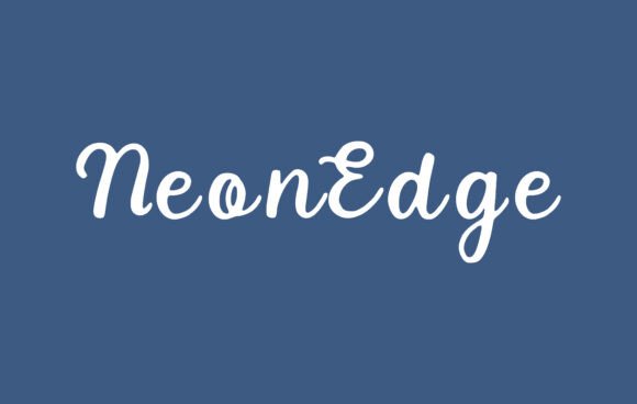 Neonedge Font: The Handwritten Touch My Blog Needed