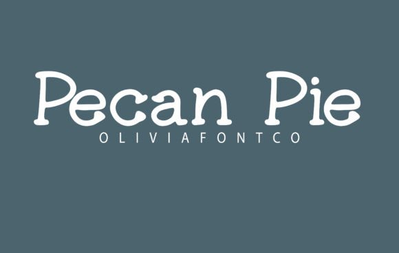 Pecan Pie Font: Handwritten Romance for Brand Identity