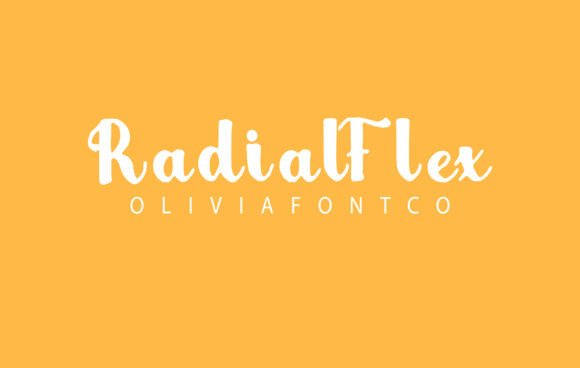 Radialflex: A Handwritten Font for Standout Brand Content