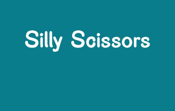 Silly Scissors: A Romantic Handwritten Font for Brand Design