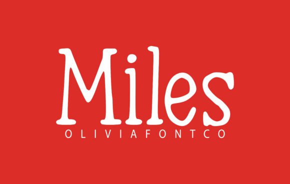 Testing Miles: A Handwritten Font for Romantic Branding Work