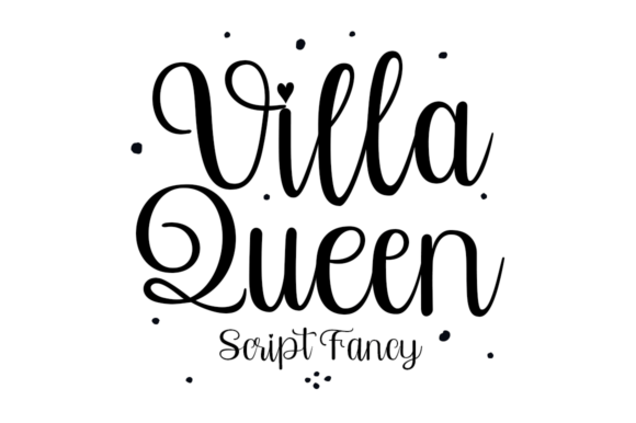 Villa Queen Font: Elegant Script for Editorial Design