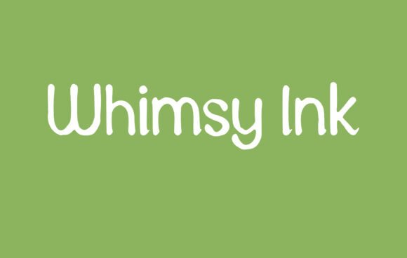 Whimsy Ink: A Handwritten Font That Brings Romance to Brand Design
