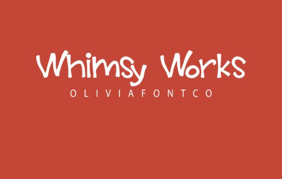 Whimsy Works: A Handwritten Font for Editorial Design