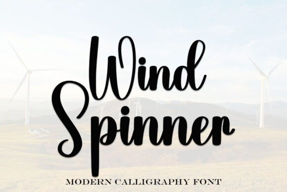 Wind Spinner: A Handwritten Font That Elevates Brand Content